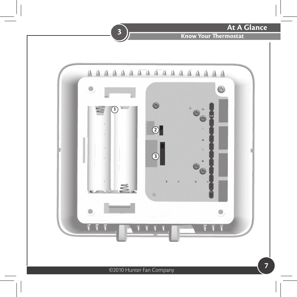 At a glance | Hunter Fan 42177 User Manual | Page 7 / 25