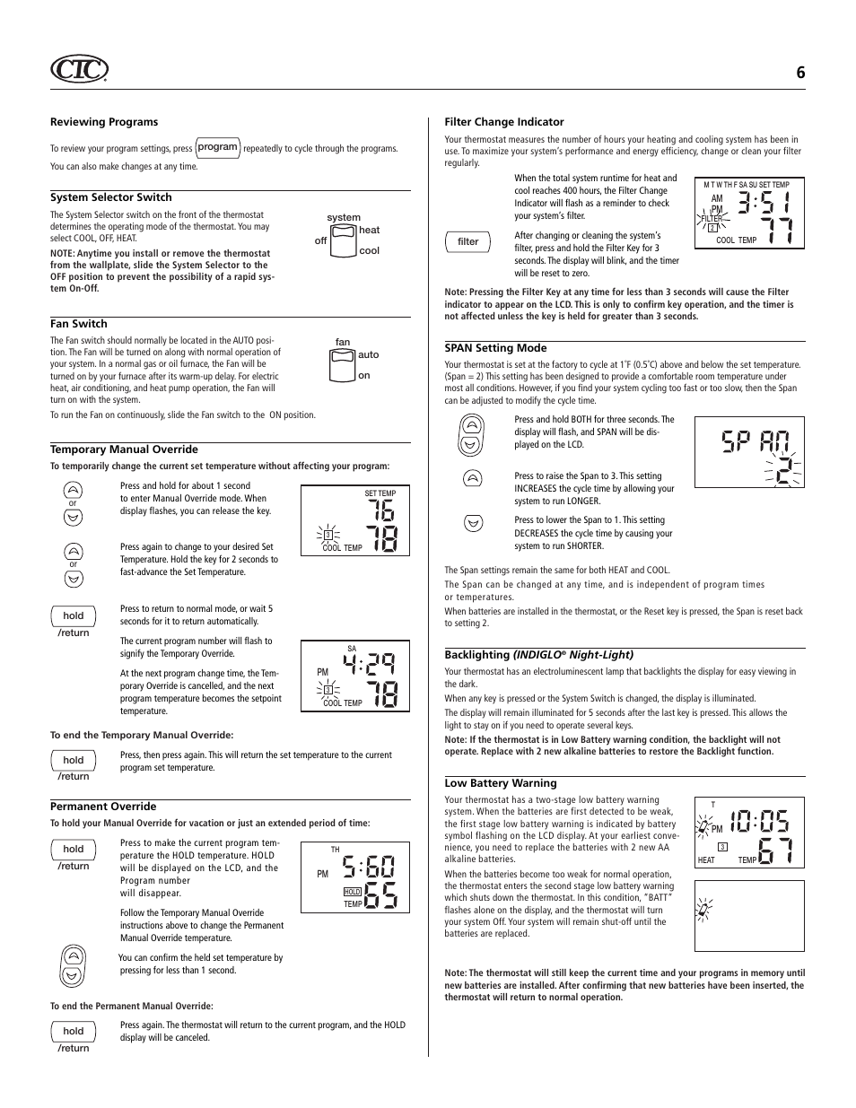 Hunter Fan 43154 User Manual | Page 6 / 7