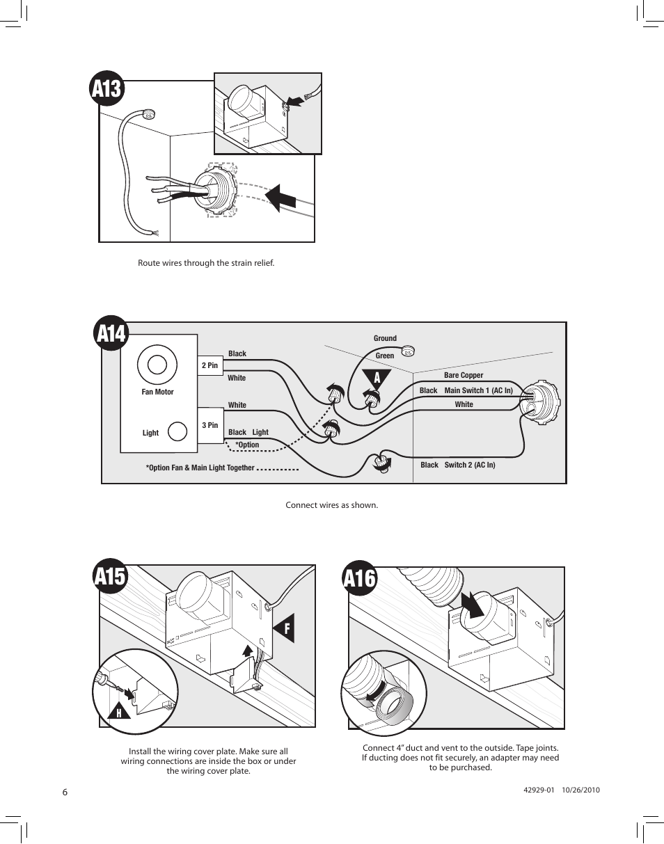 0a16 | Hunter Fan LA STRADA 82022 User Manual | Page 6 / 63