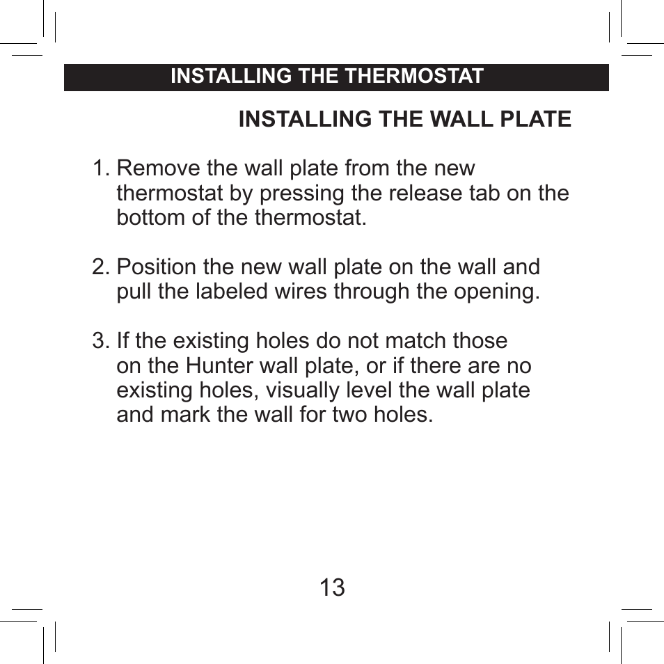 Hunter Fan SET & SAVE 44155C User Manual | Page 13 / 52