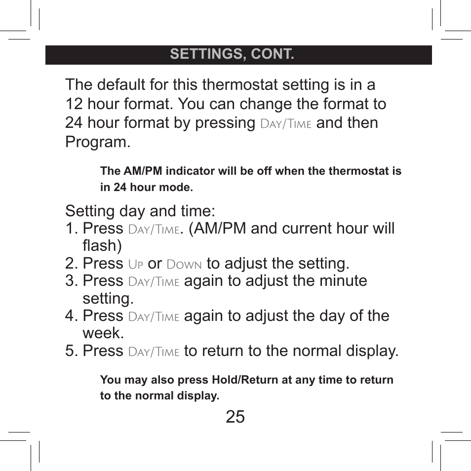 Hunter Fan SET & SAVE 44155C User Manual | Page 25 / 52