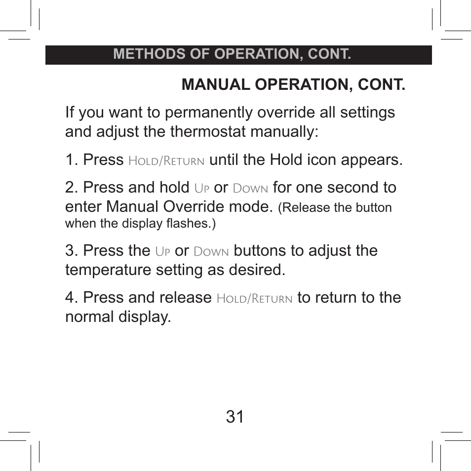 Hunter Fan SET & SAVE 44155C User Manual | Page 31 / 52