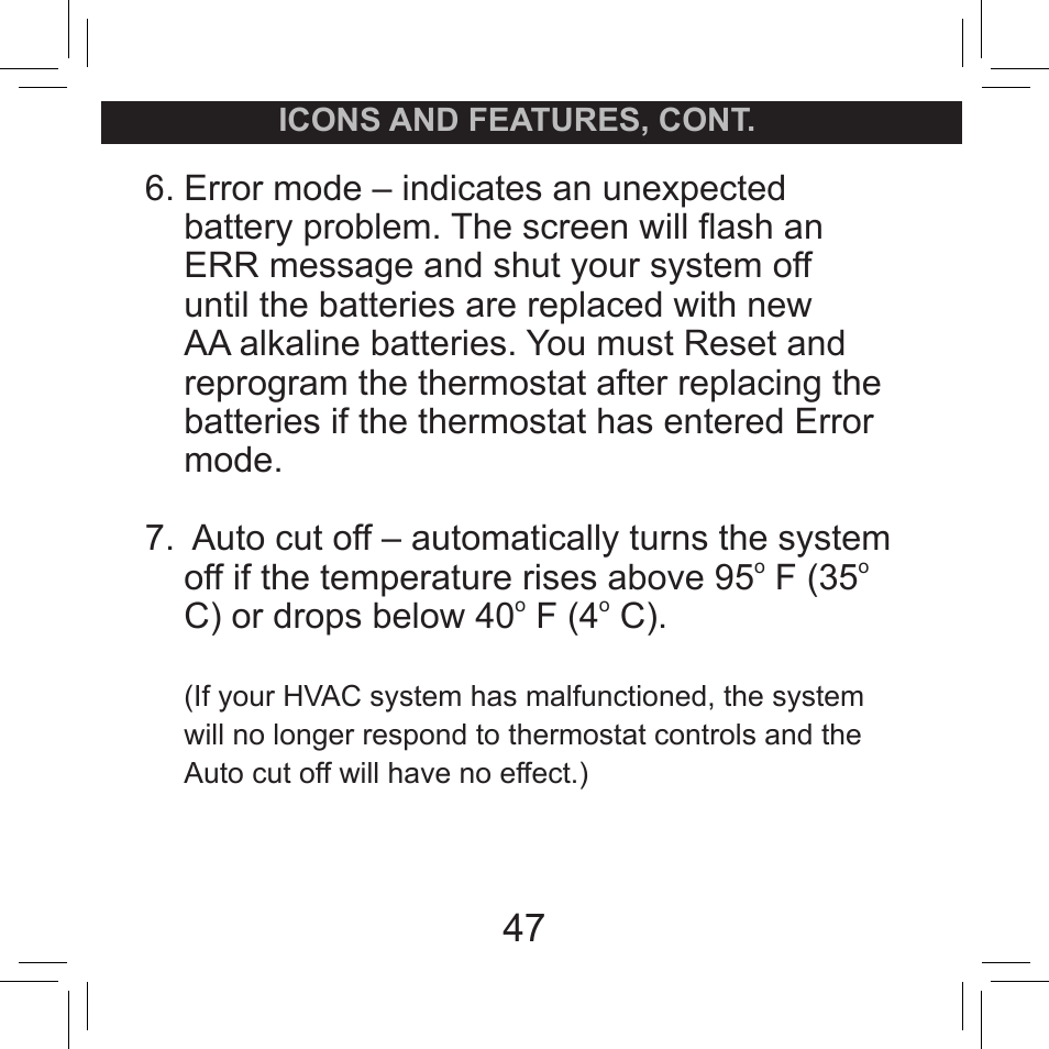 Hunter Fan SET & SAVE 44155C User Manual | Page 47 / 52