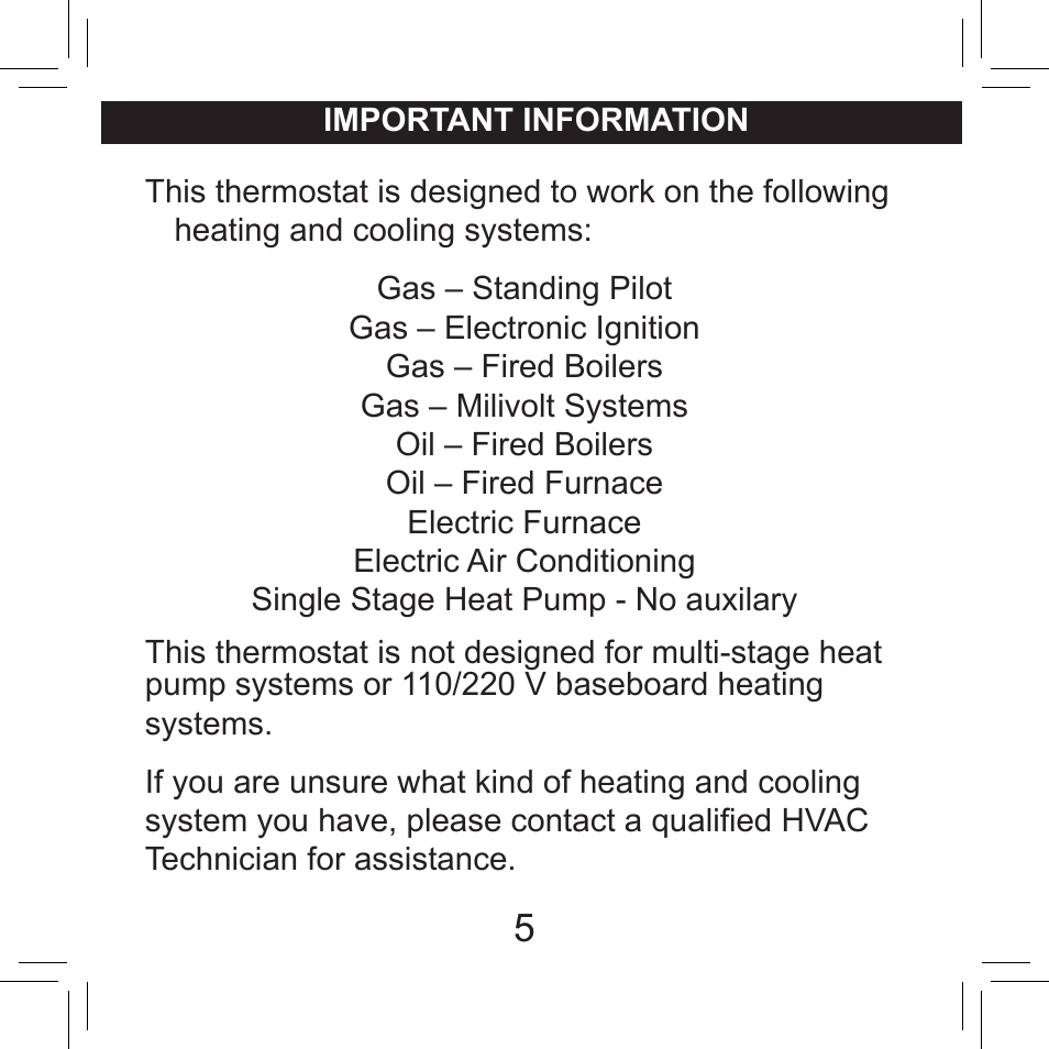 Hunter Fan SET & SAVE 44155C User Manual | Page 5 / 52