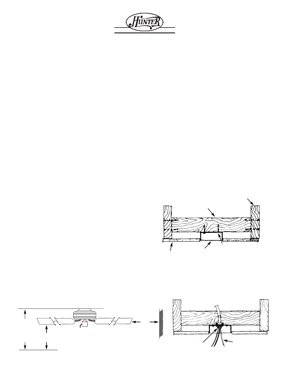 Hunter Fan 40955-01 User Manual | 6 pages
