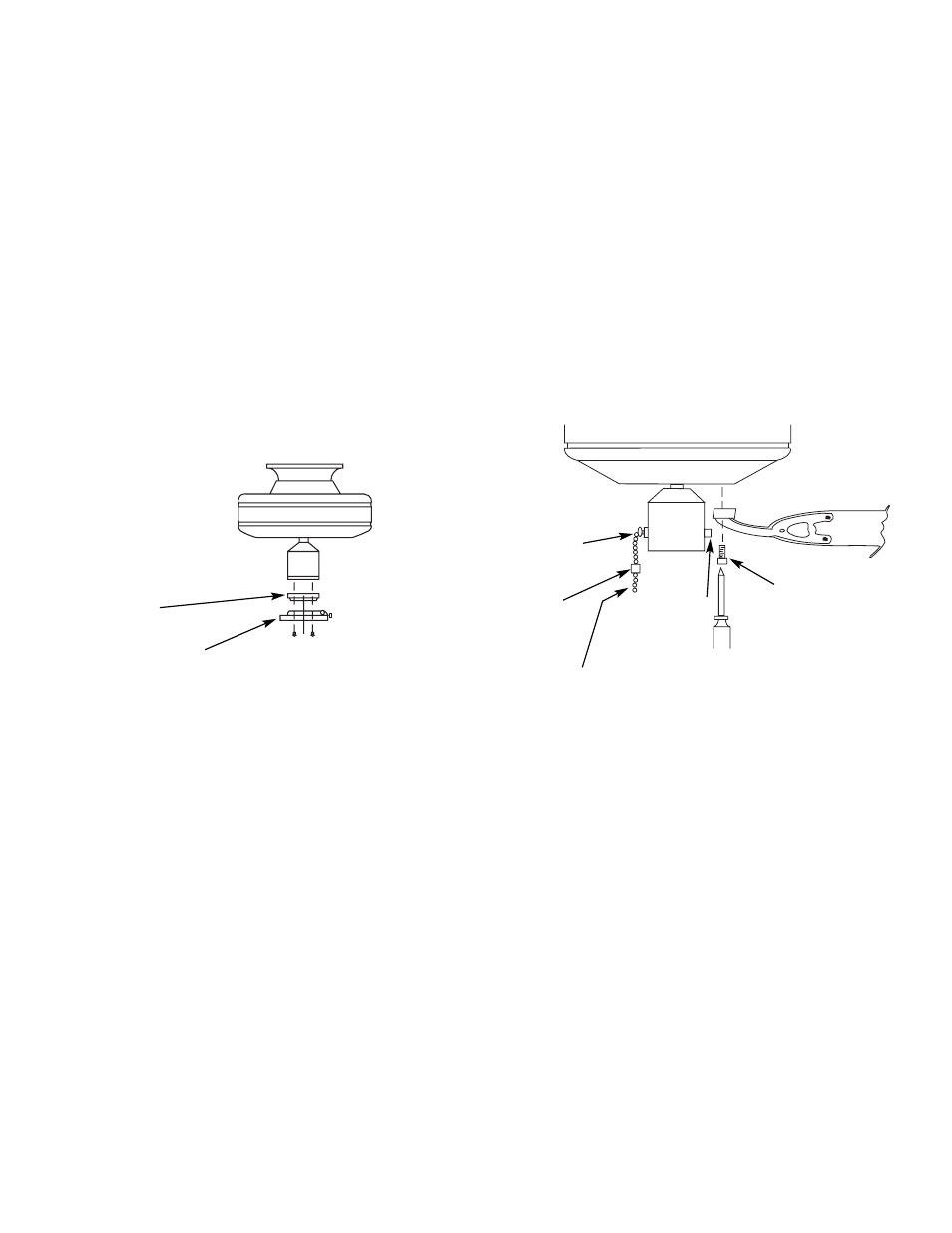 Step 9: light kit installation a, Step 10: operation of fan a, Speed control | Hunter Fan 40955-01 User Manual | Page 4 / 6