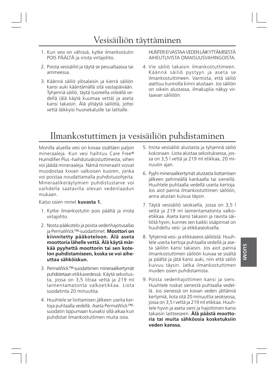 Hunter Fan 36202 User Manual | Page 41 / 54