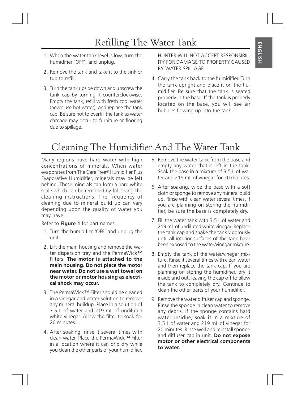 Hunter Fan 36202 User Manual | Page 5 / 54