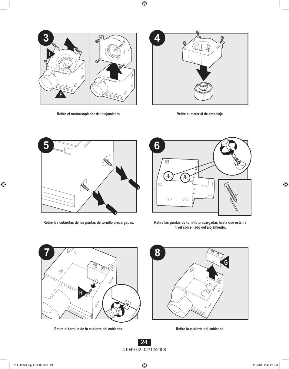 Hunter Fan 41949-01 User Manual | Page 24 / 40