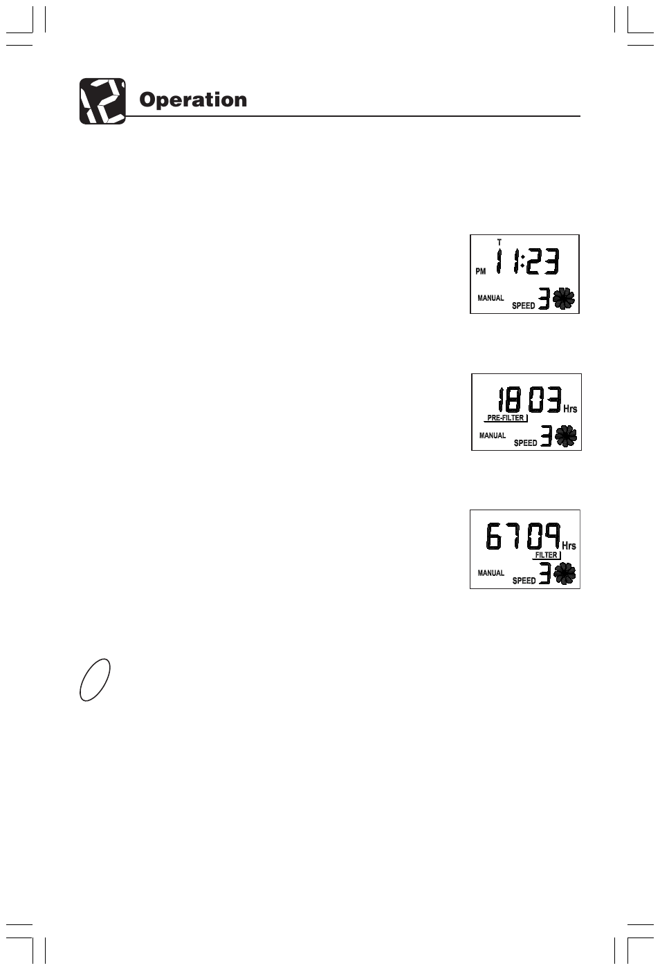 Operation, Display modes | Hunter Fan 30185 User Manual | Page 8 / 24