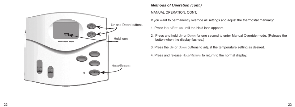 Methods of operation (cont.) | Hunter Fan 43168 User Manual | Page 12 / 21