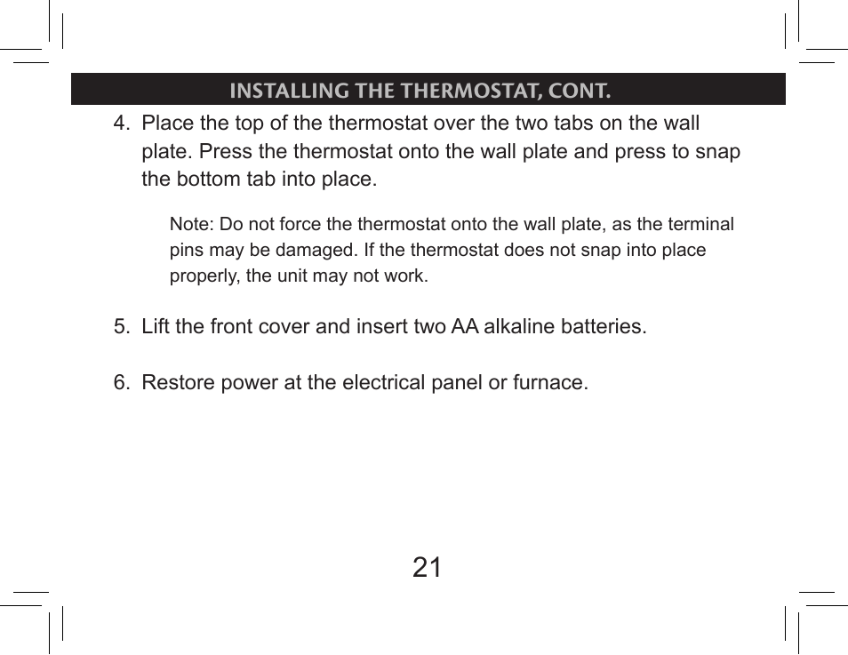 Hunter Fan 44377W User Manual | Page 21 / 64