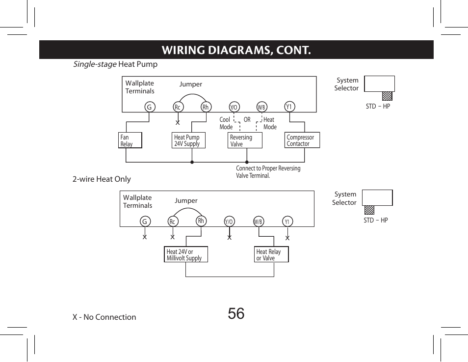 Wiring diagrams, cont | Hunter Fan 44377W User Manual | Page 56 / 64