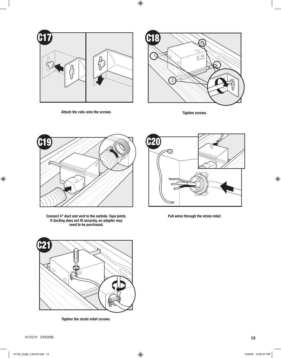 Hunter Fan ELLIPSE 90063 User Manual | Page 13 / 40