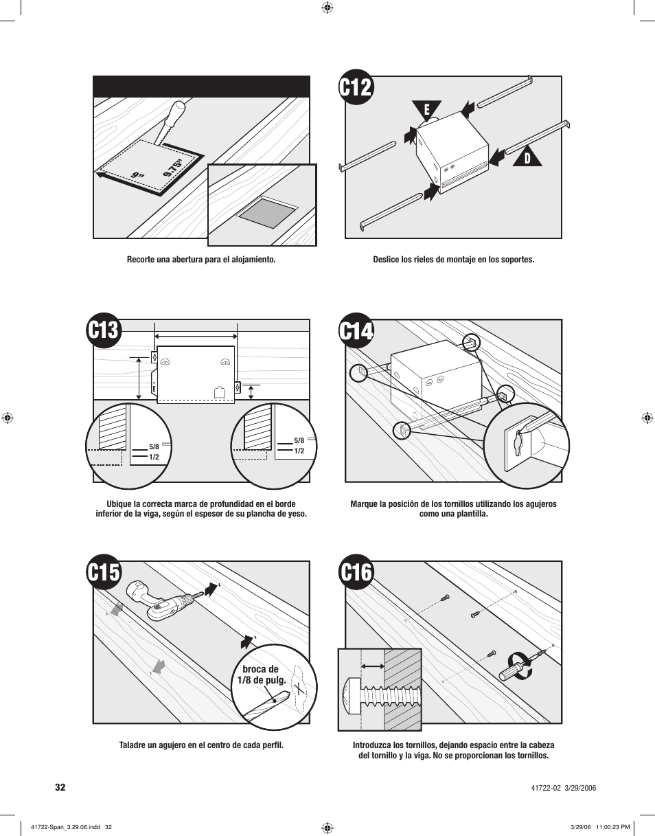 Hunter Fan ELLIPSE 90063 User Manual | Page 32 / 40