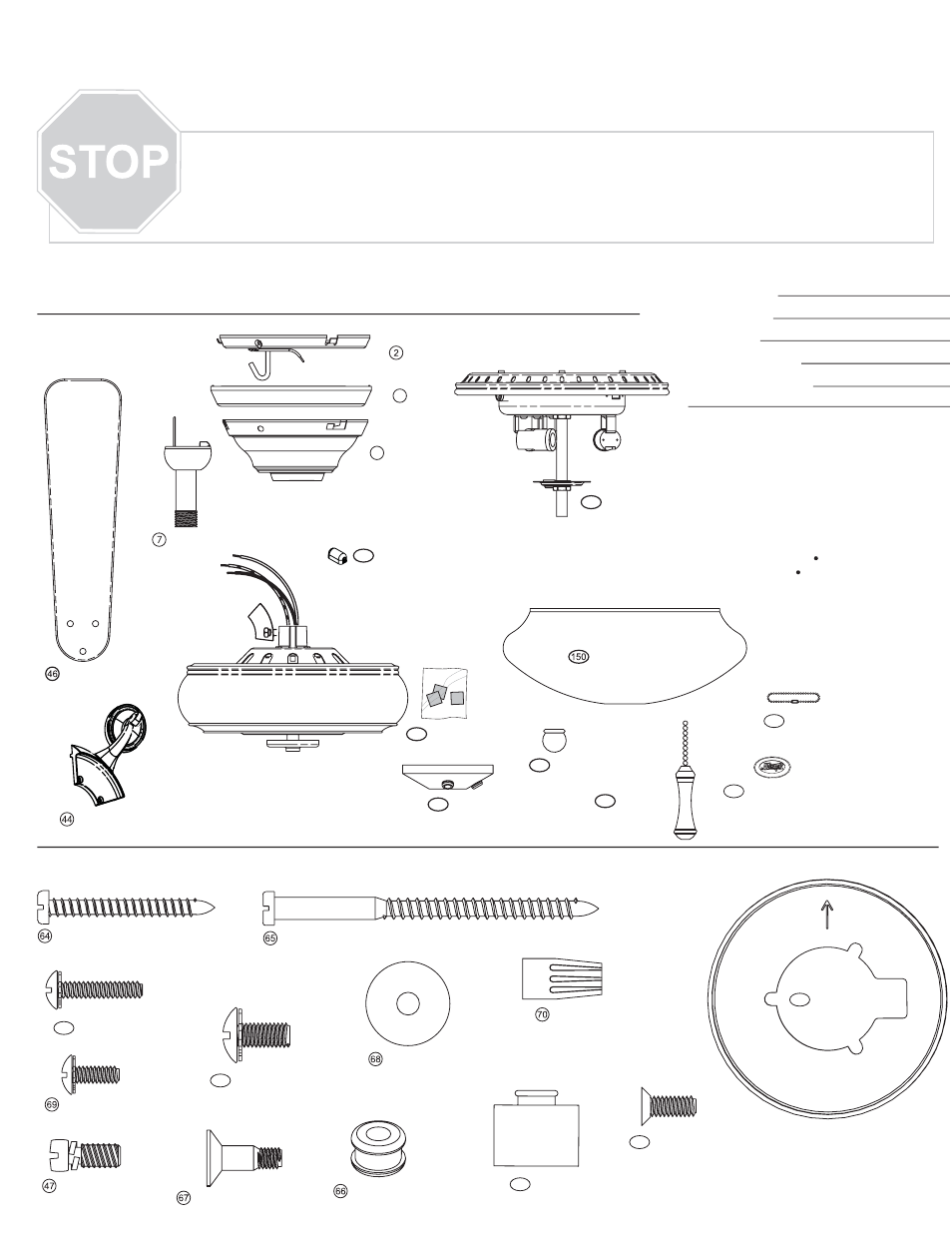 Hunter Fan 25903 User Manual | 4 pages