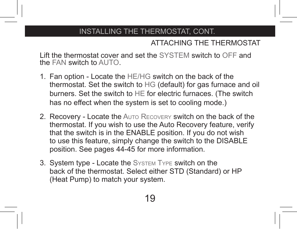 Hunter Fan 44360 User Manual | Page 19 / 58