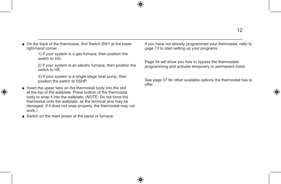 Hunter Fan 44668 User Manual | Page 12 / 100