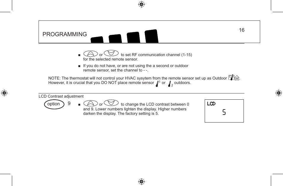 Programming | Hunter Fan 44668 User Manual | Page 16 / 100