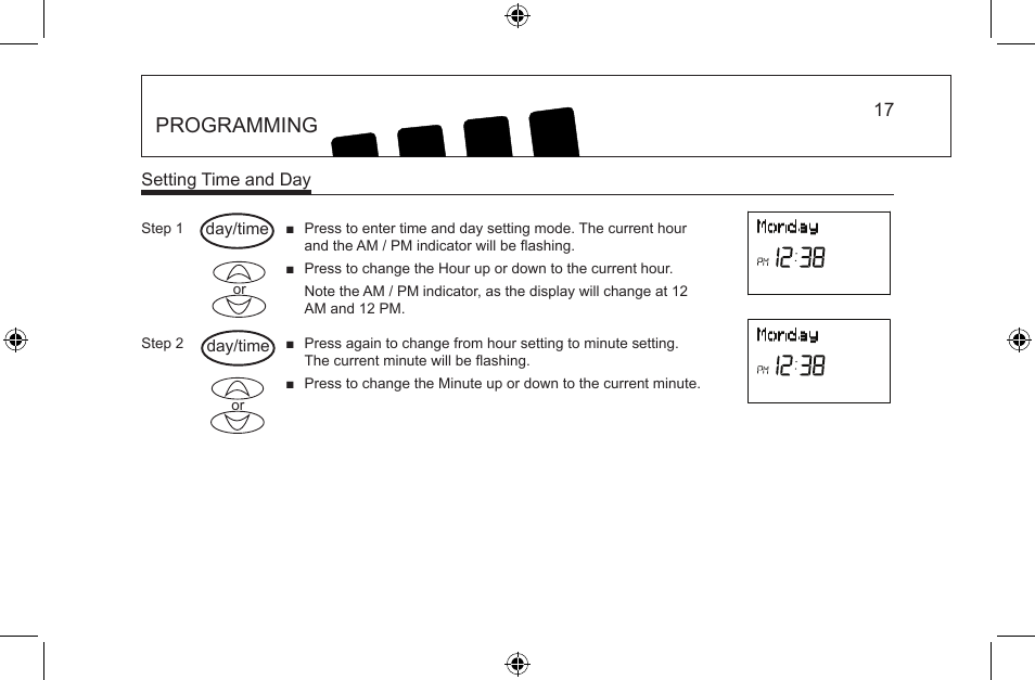 Programming | Hunter Fan 44668 User Manual | Page 17 / 100