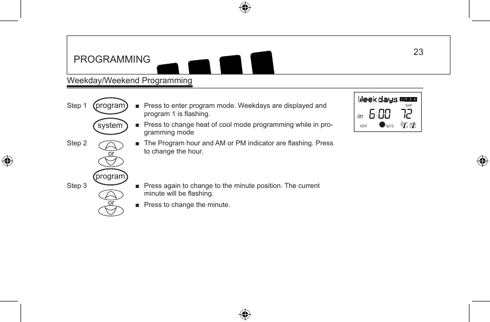 Programming | Hunter Fan 44668 User Manual | Page 23 / 100