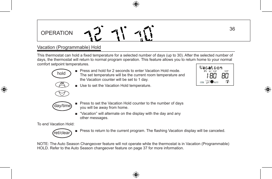Operation | Hunter Fan 44668 User Manual | Page 36 / 100
