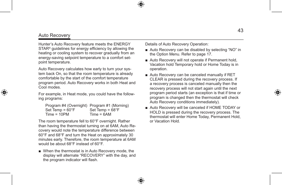 Hunter Fan 44668 User Manual | Page 43 / 100