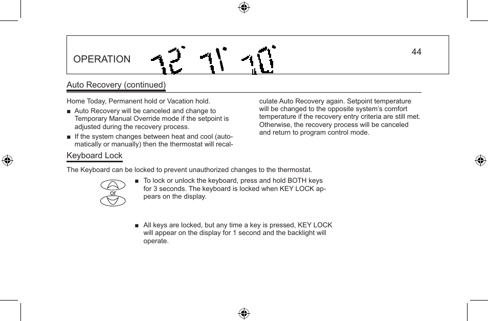 Operation | Hunter Fan 44668 User Manual | Page 44 / 100