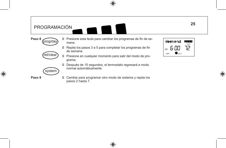 Programación | Hunter Fan 44668 User Manual | Page 75 / 100