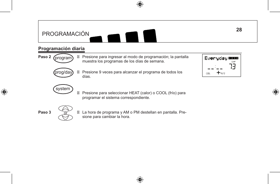 Programación | Hunter Fan 44668 User Manual | Page 78 / 100