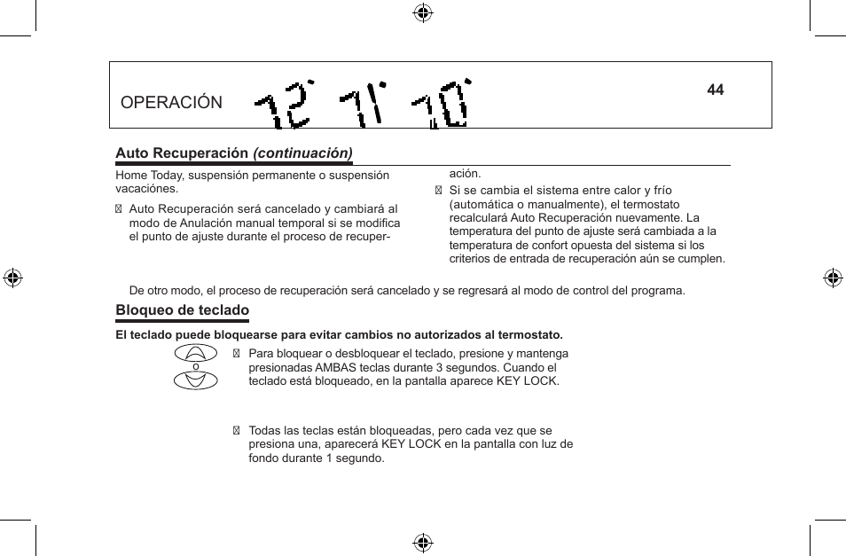 Operación | Hunter Fan 44668 User Manual | Page 94 / 100
