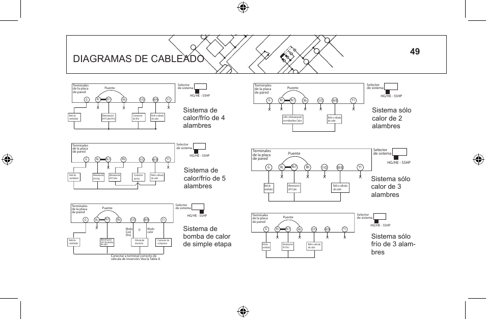 Diagramas de cableado | Hunter Fan 44668 User Manual | Page 99 / 100