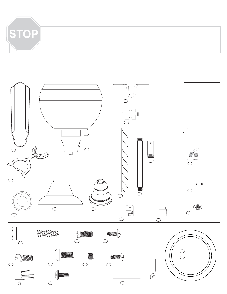 Hunter Fan 18865 User Manual | 4 pages