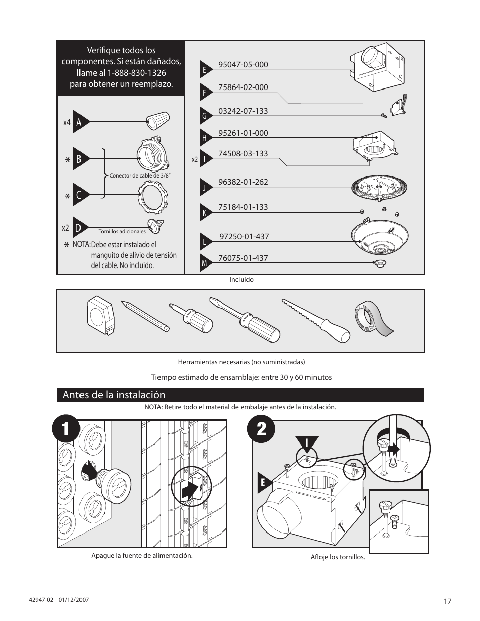Ab c | Hunter Fan 82020 User Manual | Page 17 / 42