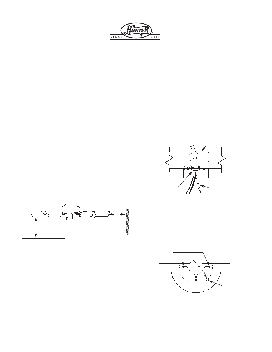 Hunter Fan Outdoor Ceiling Fan User Manual | 4 pages