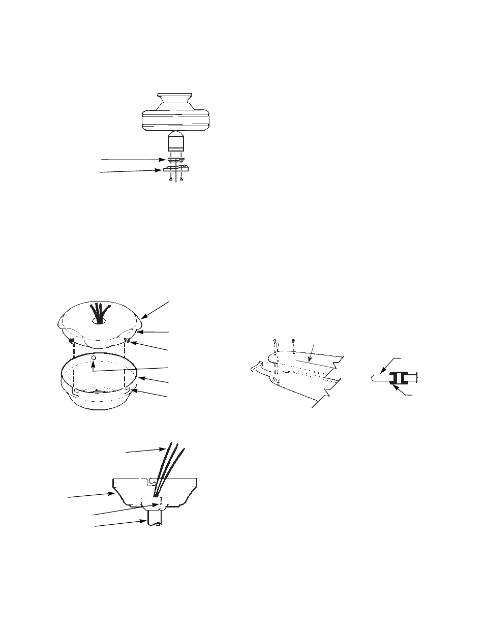 Step 7: finish fan assembly a | Hunter Fan Outdoor Ceiling Fan User Manual | Page 3 / 4