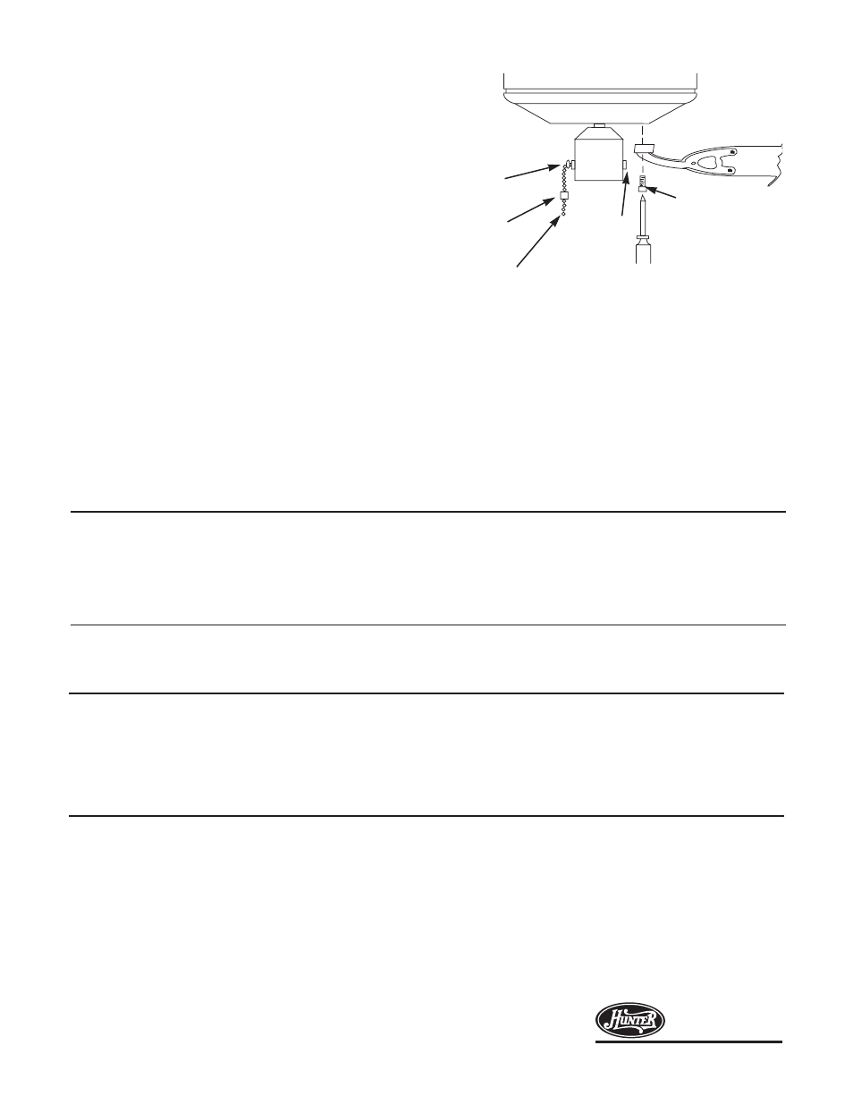 Troubleshooting guide, Step 9: operation of fan a, Speed control | Problem probable cause solution | Hunter Fan Outdoor Ceiling Fan User Manual | Page 4 / 4