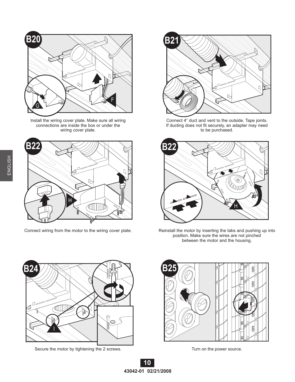 Hunter Fan 82048 User Manual | Page 10 / 21