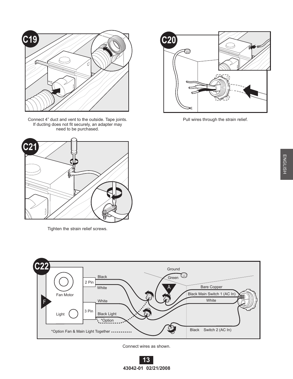 Hunter Fan 82048 User Manual | Page 13 / 21