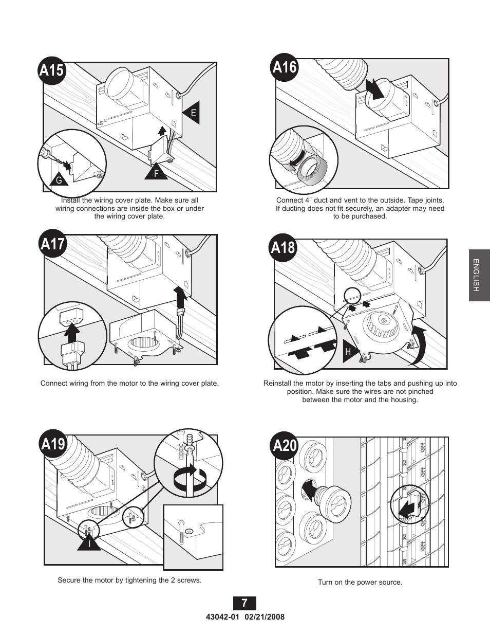 Hunter Fan 82048 User Manual | Page 7 / 21