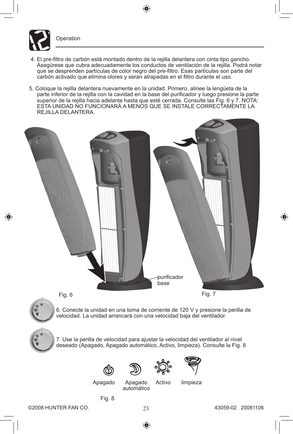 Hunter Fan 30770 User Manual | Page 23 / 32