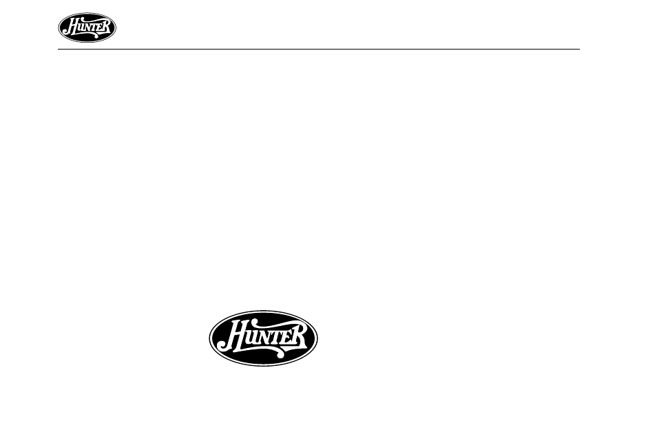 Hunter Fan WHISPERWIND2000TM User Manual | Page 24 / 24