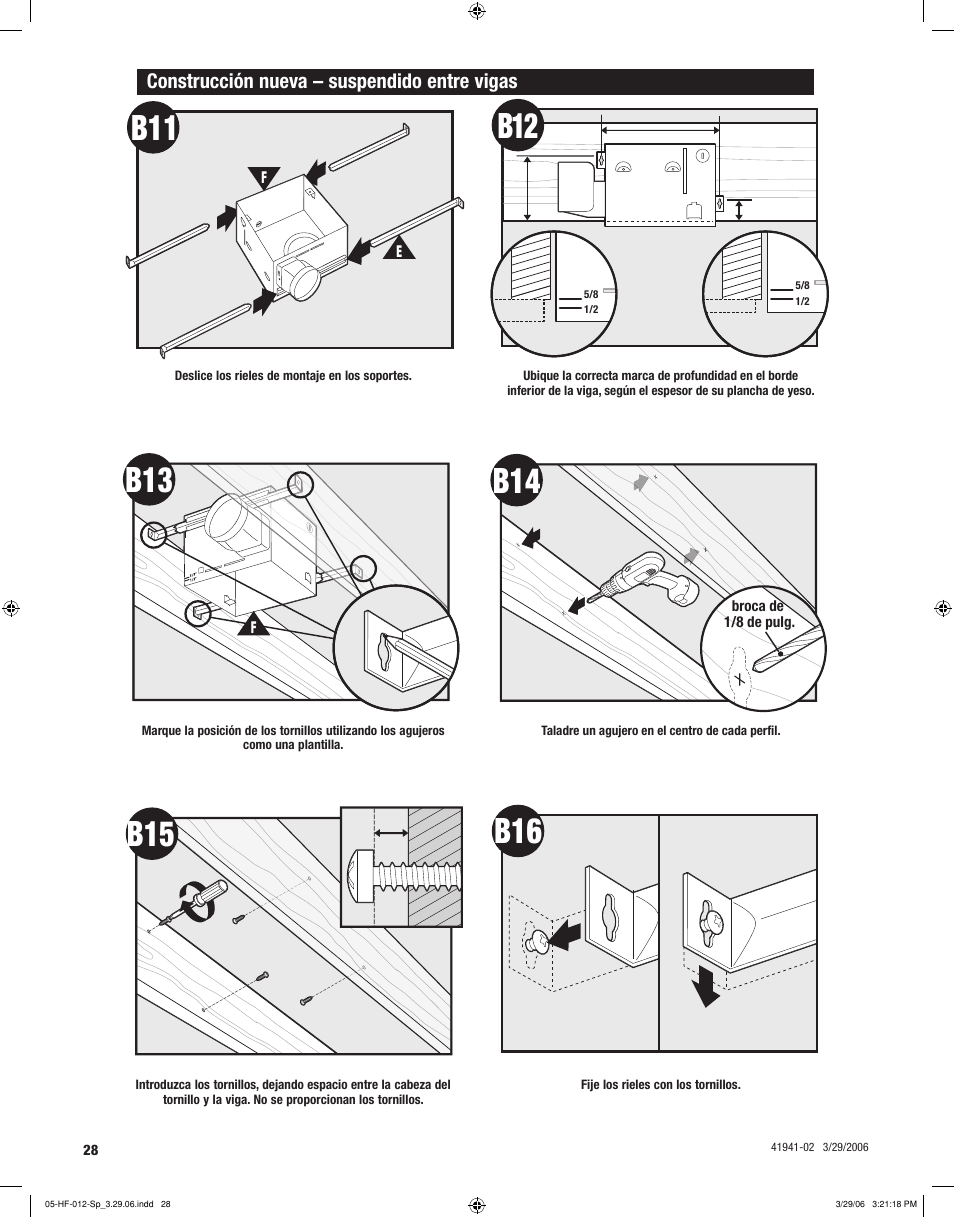 B14 b15 | Hunter Fan WELLESLEY 82007 User Manual | Page 28 / 40