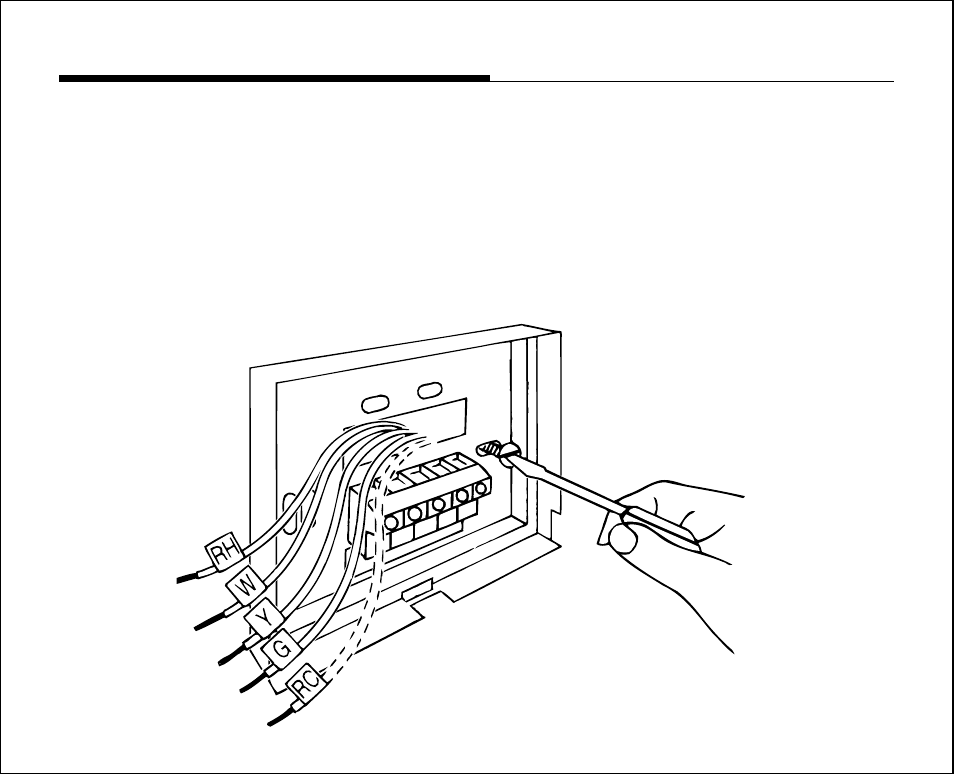 Mount wallplate and thermostat | Hunter Fan 44100 User Manual | Page 13 / 17