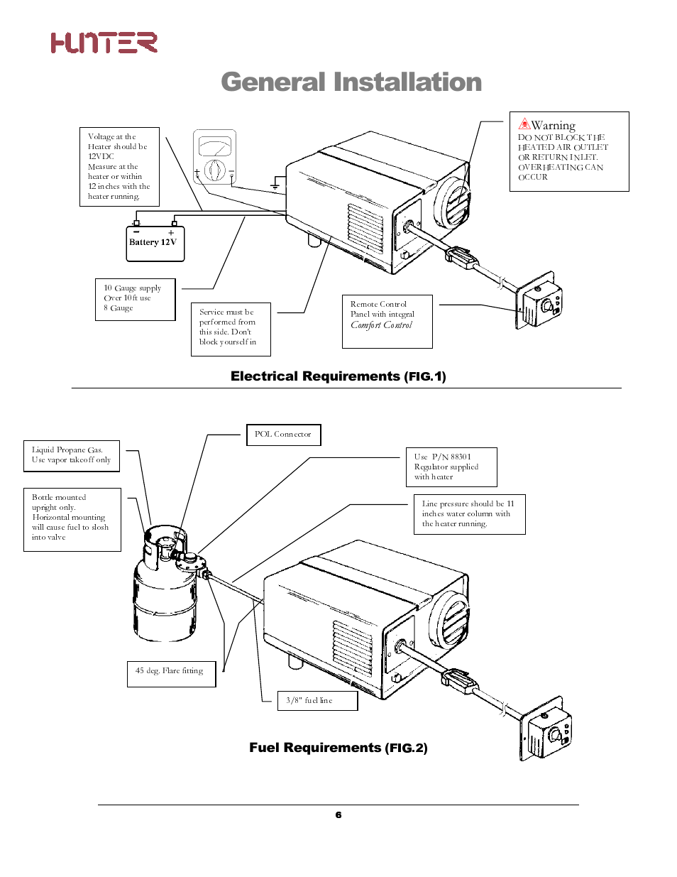 Hunter Fan PH20-30A User Manual | Page 7 / 26