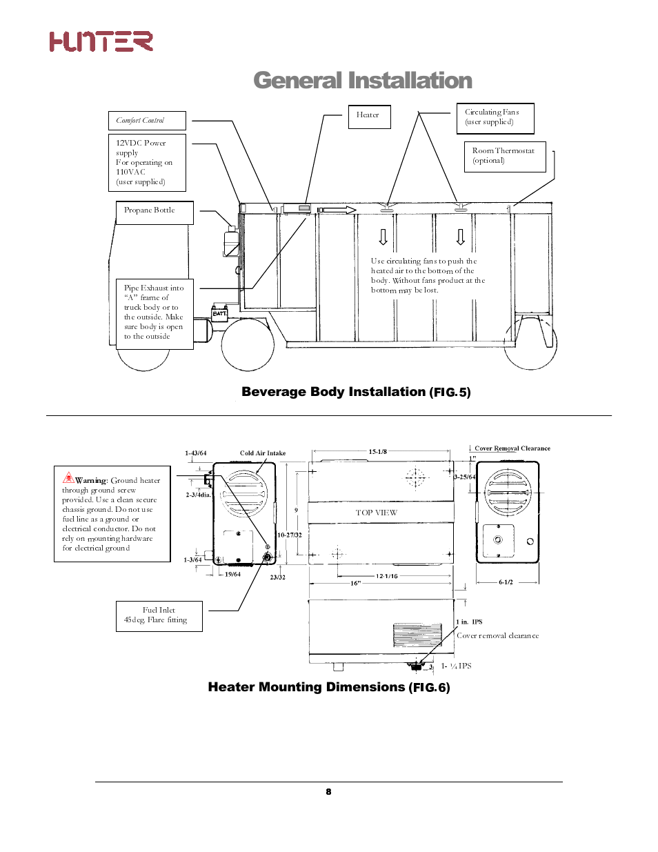 Hunter Fan PH20-30A User Manual | Page 9 / 26