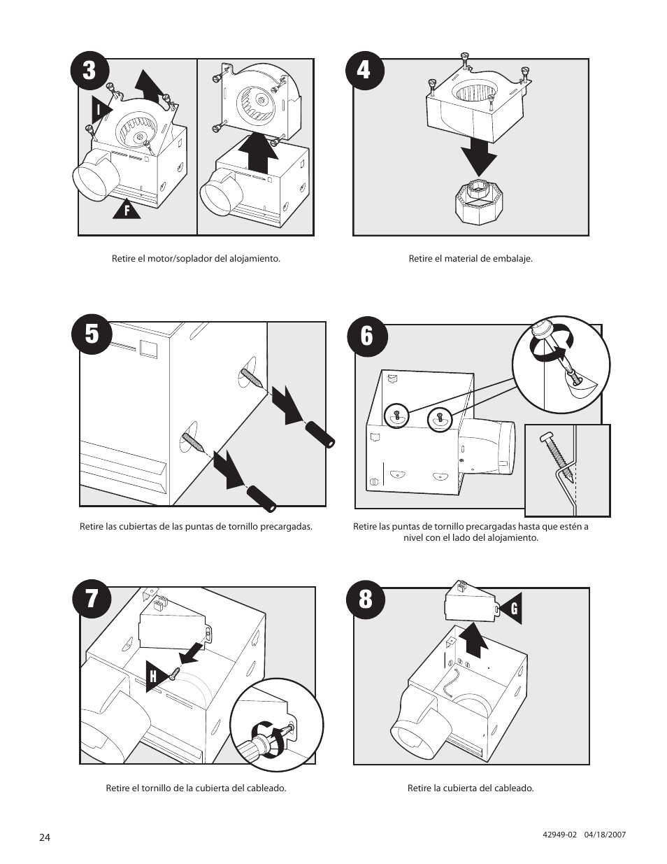 Hunter Fan 82022 User Manual | Page 24 / 60