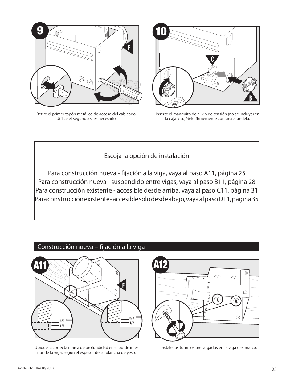 Hunter Fan 82022 User Manual | Page 25 / 60