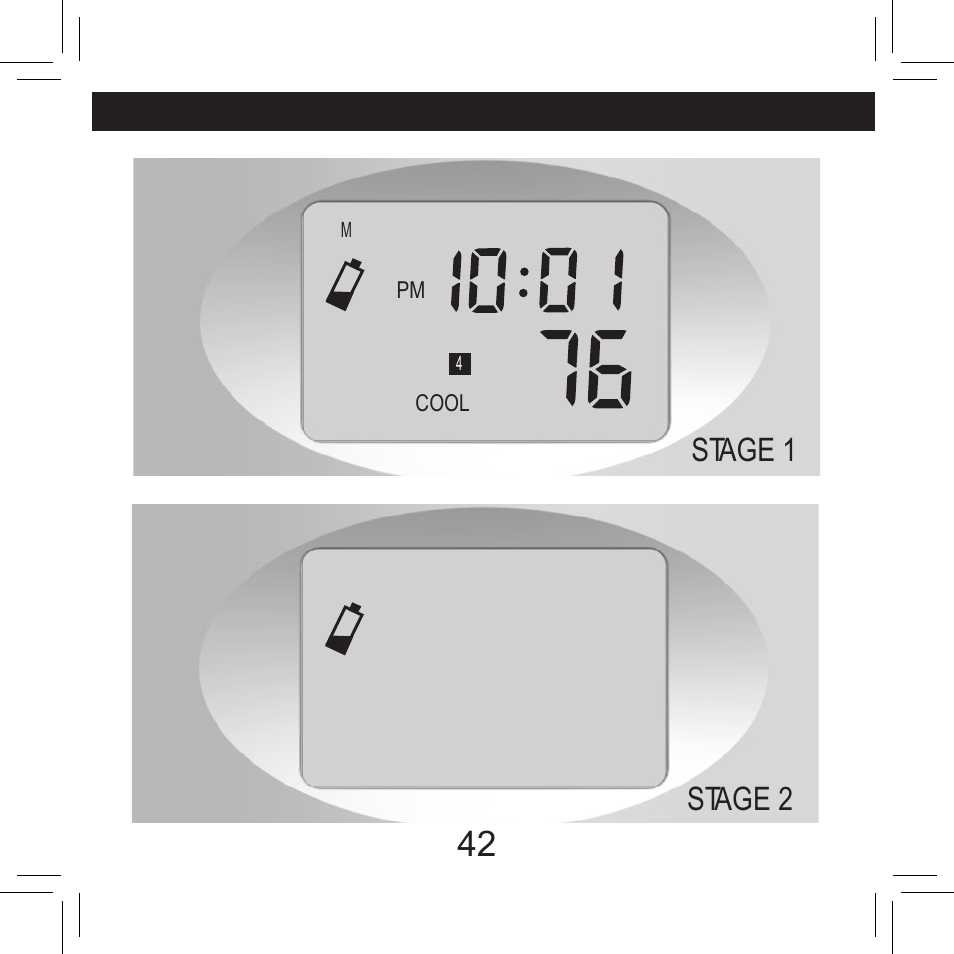 Stage 1, Stage 2 | Hunter Fan 42711-01 User Manual | Page 42 / 55