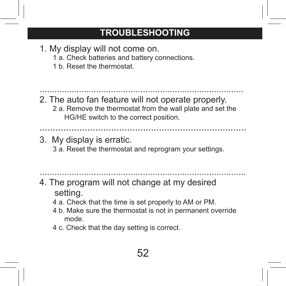 Hunter Fan 42711-01 User Manual | Page 52 / 55